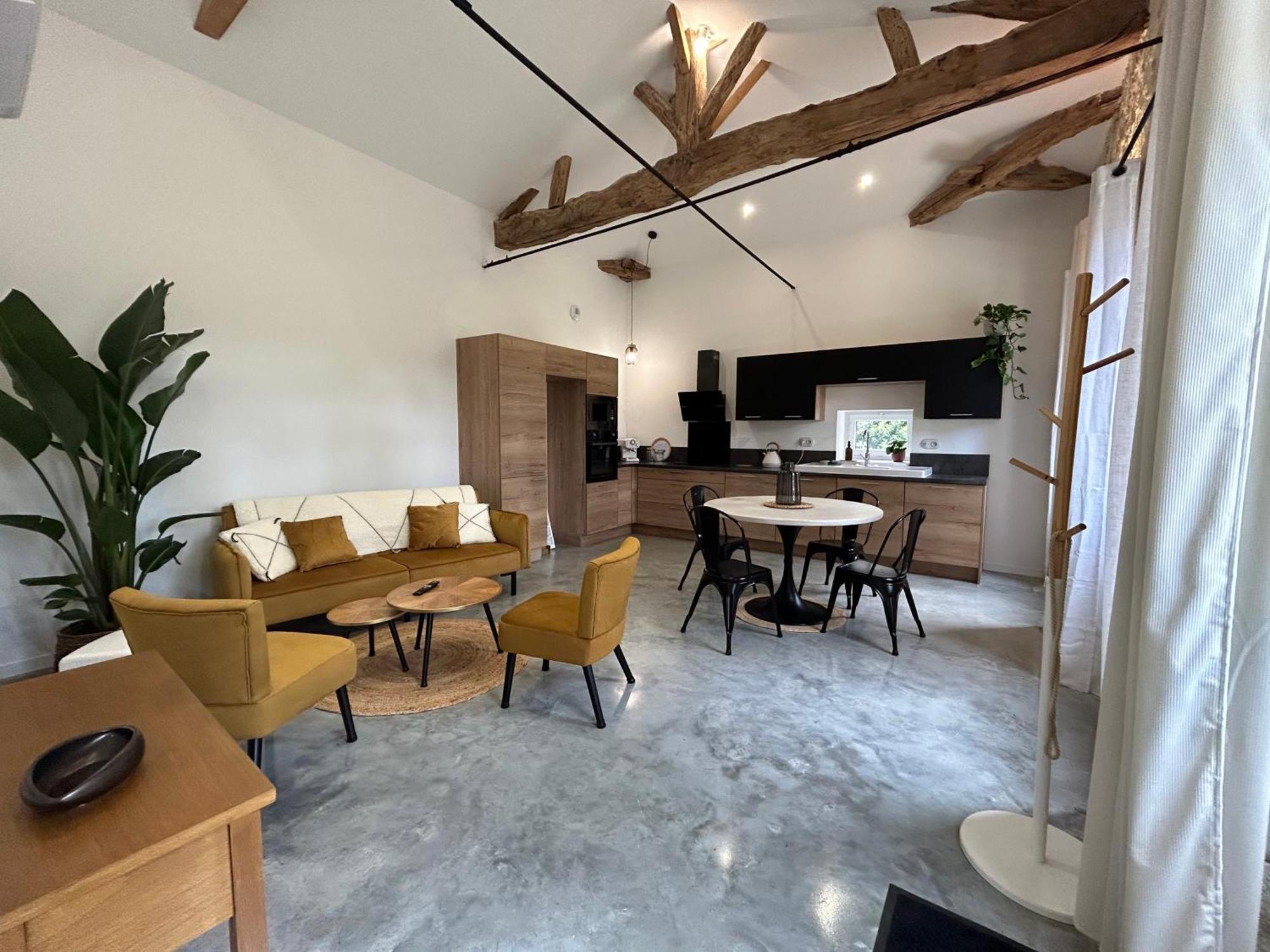 Maison De Vacances Gondrin الغرفة الصورة